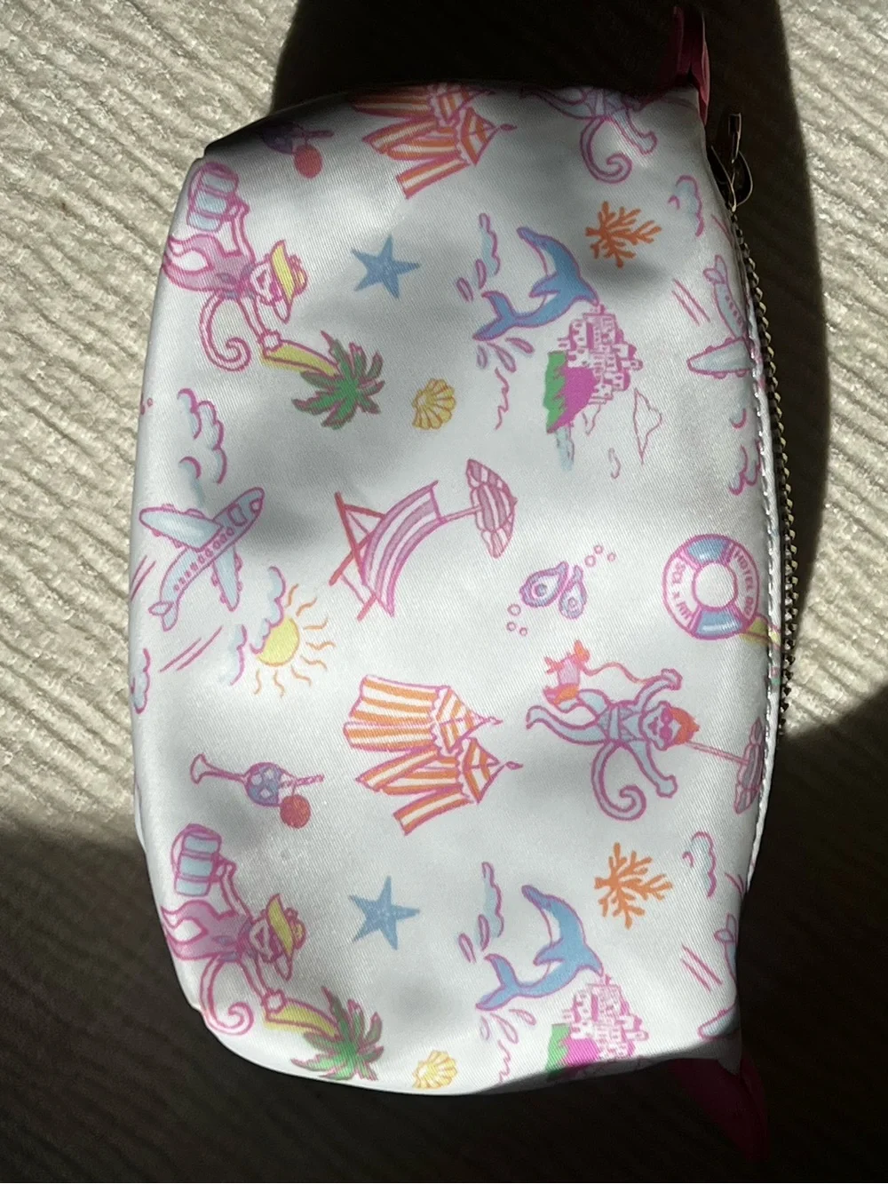 Stoney Clover Lane x Roller Rabbit Hotel Tropical Pouchette Bag
